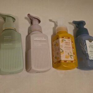 BATH & BODY WORKS HAND SOAPS SET OF 4 NEW